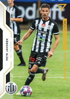 Petr Javorek Ceske Budejovice SportZoo FORTUNA:LIGA 2020/21 2. serie Gold Limited /99 #347